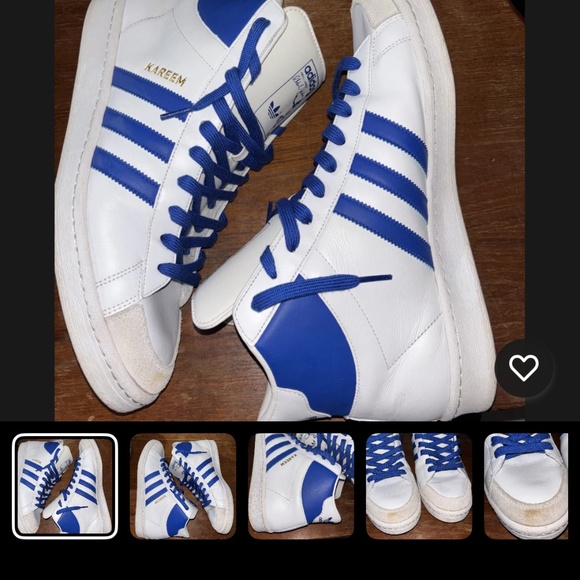 Basket Adidas Hook Shot II RARE Dead StocK preown KAREEM main image 6